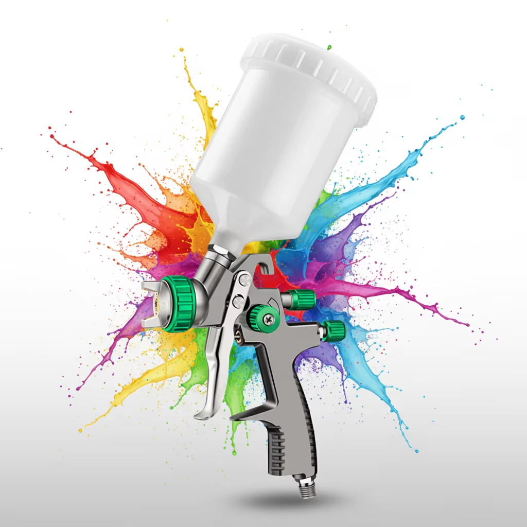 Professional LVLP Spray Gun Automotive Paint Tool High Precision