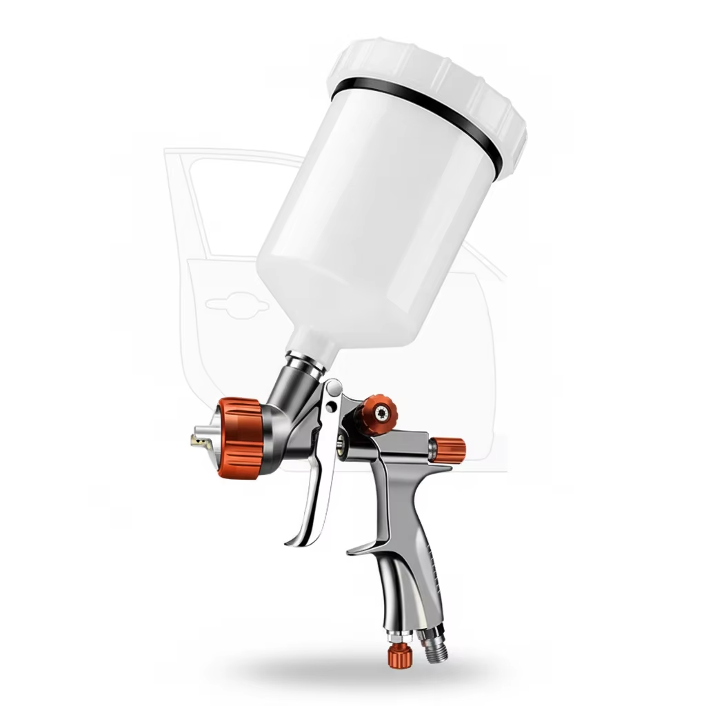 SK-80 LVLP Spray Gun Professional Automotive Tools Adjustable Air Spray Gun