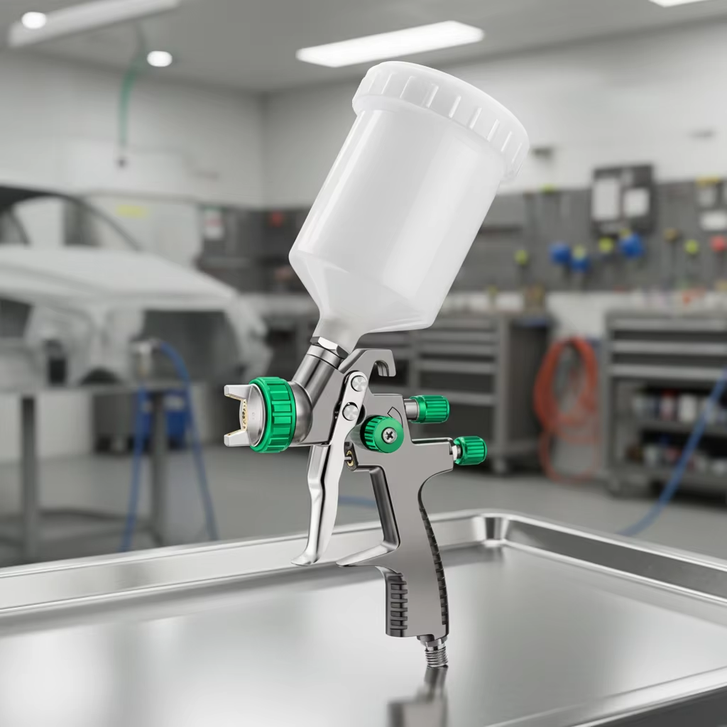 LVLP Spray Gun Professional Automotive Tools High Efficiency Paint Gun