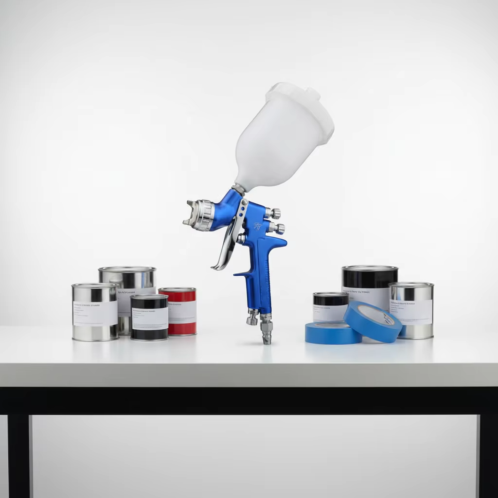 TT LVLP Spray Gun Professional Automotive Tools High Efficiency Paint Sprayer