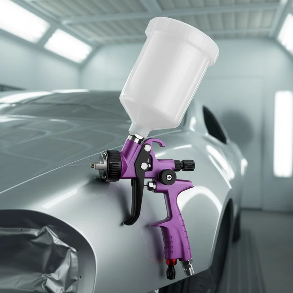 SK-5300B Industrial LVLP Spray Gun Gravity Feed Air Spray Gun