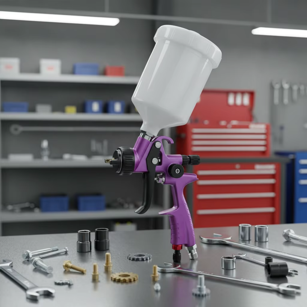 SK-5300B Gravity Feed LVLP Spray Gun Professional Air Spray Gun