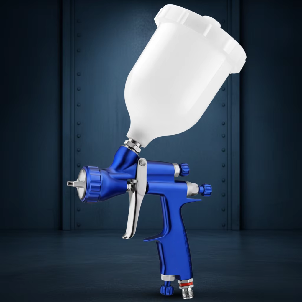 SK-735 LVLP Spray Gun Industrial Gravity Feed Air Paint Tool