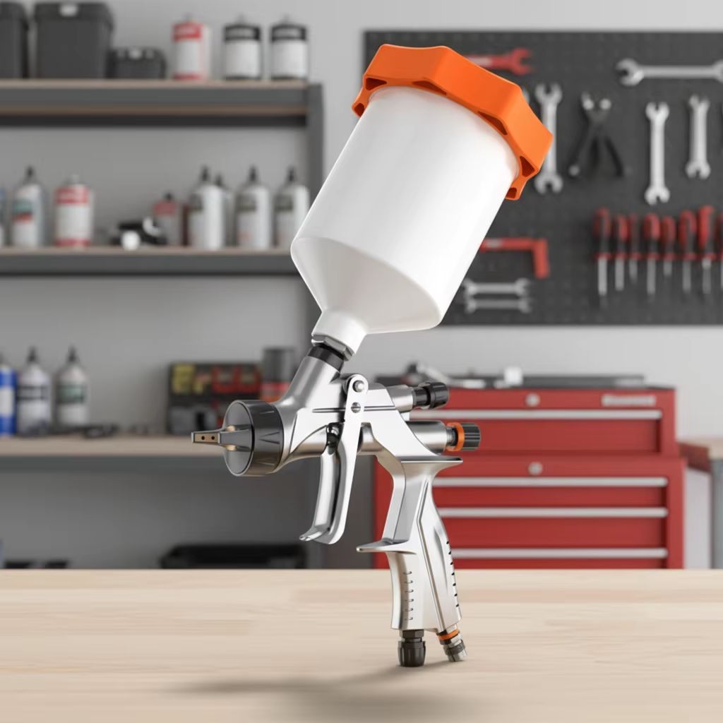 SK-200 LVLP Spray Gun Professional Gravity Air Spray Gun for Industrial Use