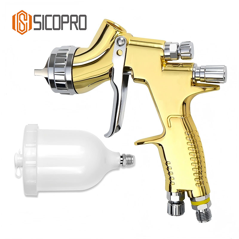 SICOPRO TTS LVLP Gravity Feed Spray Gun – High‑Efficiency Low‑Pressure Finishing Tool