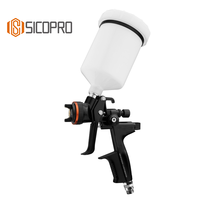 SK-4000 LVLP Gravity Feed Spray Gun for Fine Automotive Finishing
