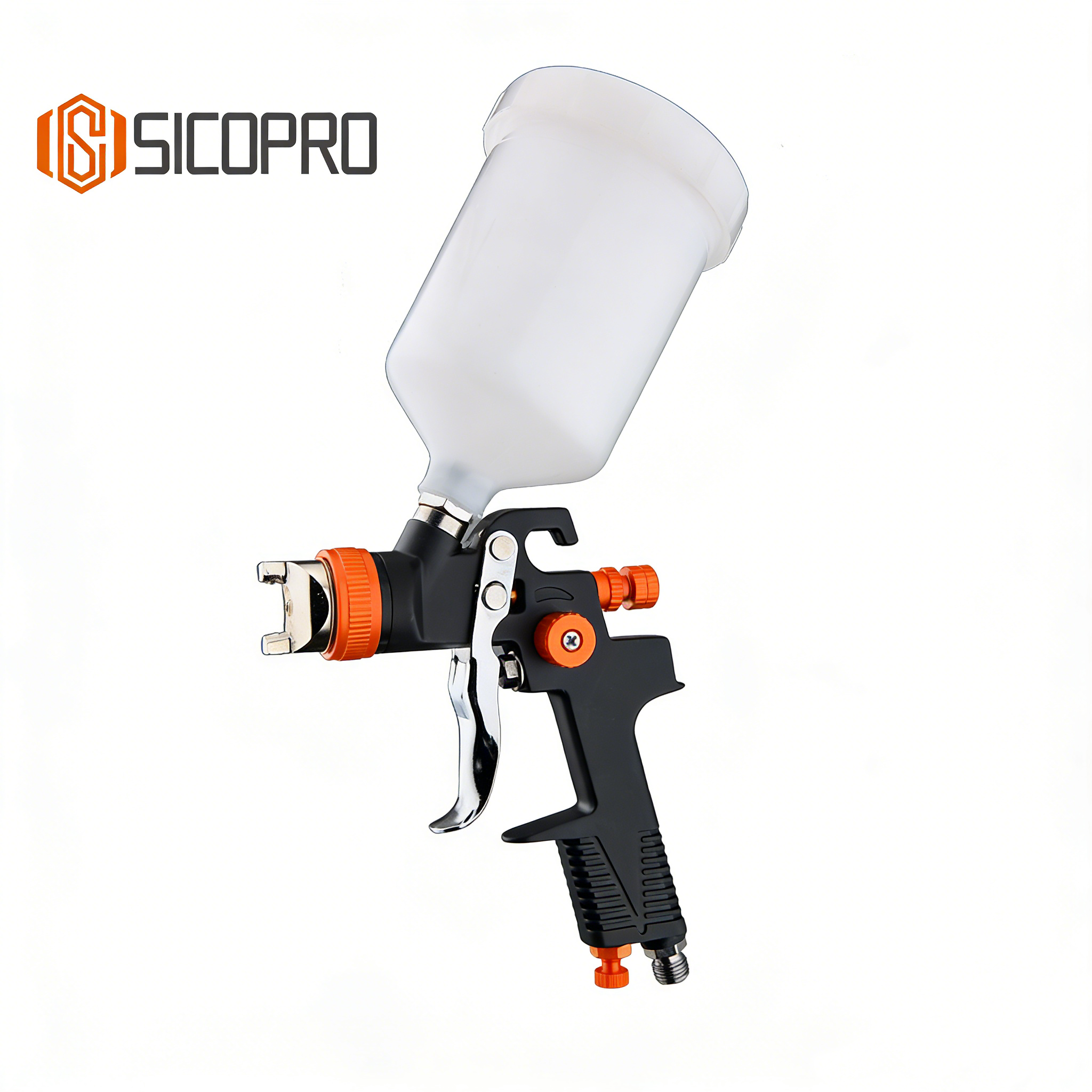 SICOPRO H-970P LVLP Spray Gun – Orange Control Professional Edition