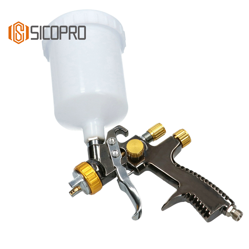 Gravity Feed LVLP Spray Gun - Compact Design with Precise Control