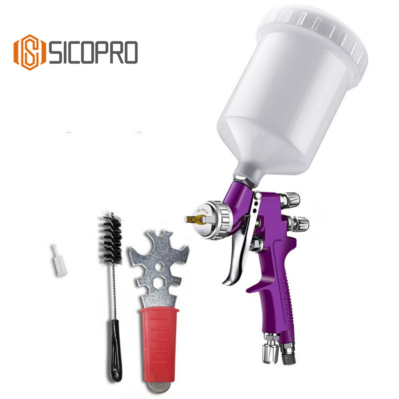 Refinished LVLP Spray Gun Kit - High Efficiency, Low Overspray