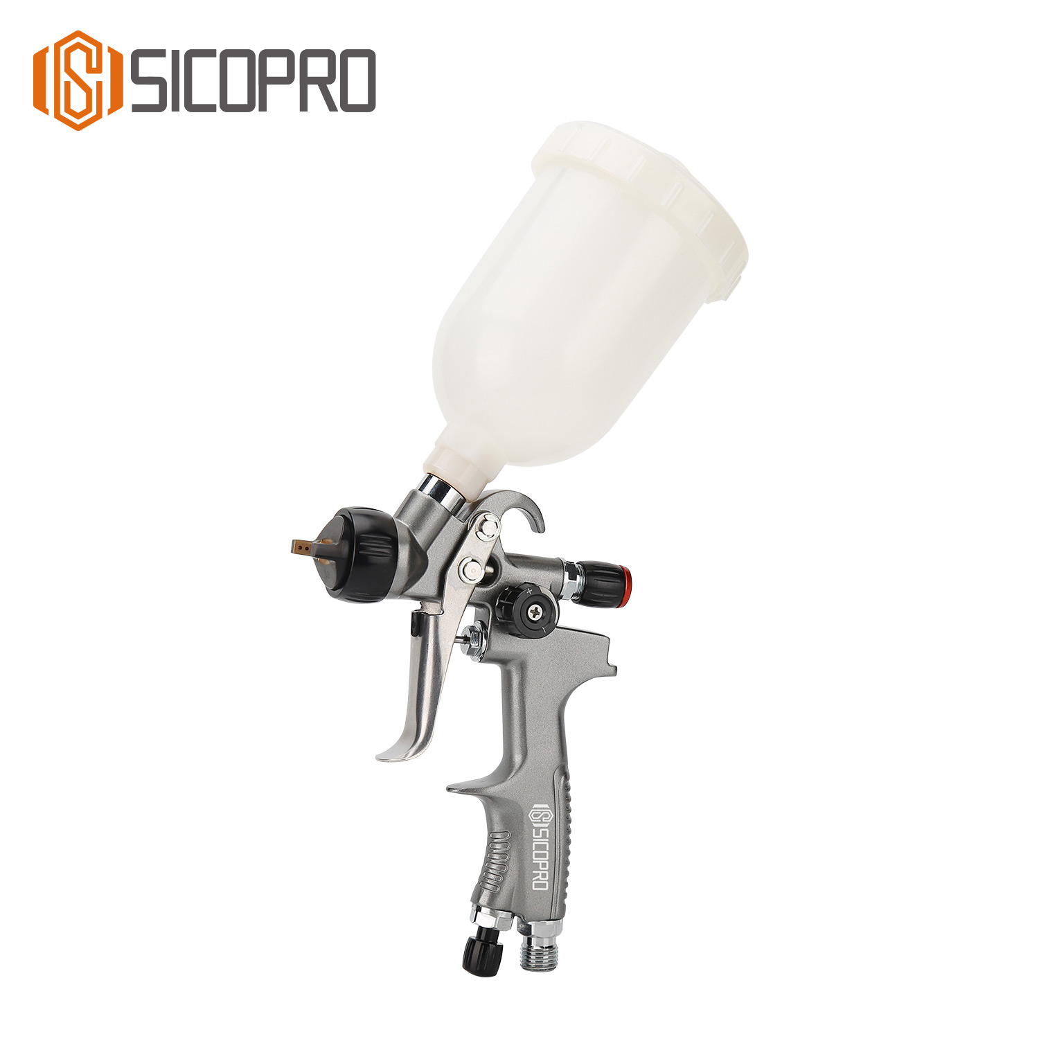 LVLP Refinish Spray Gun Mini SK100 – High-Efficiency Gravity Feed Paint Gun for Auto and Furniture