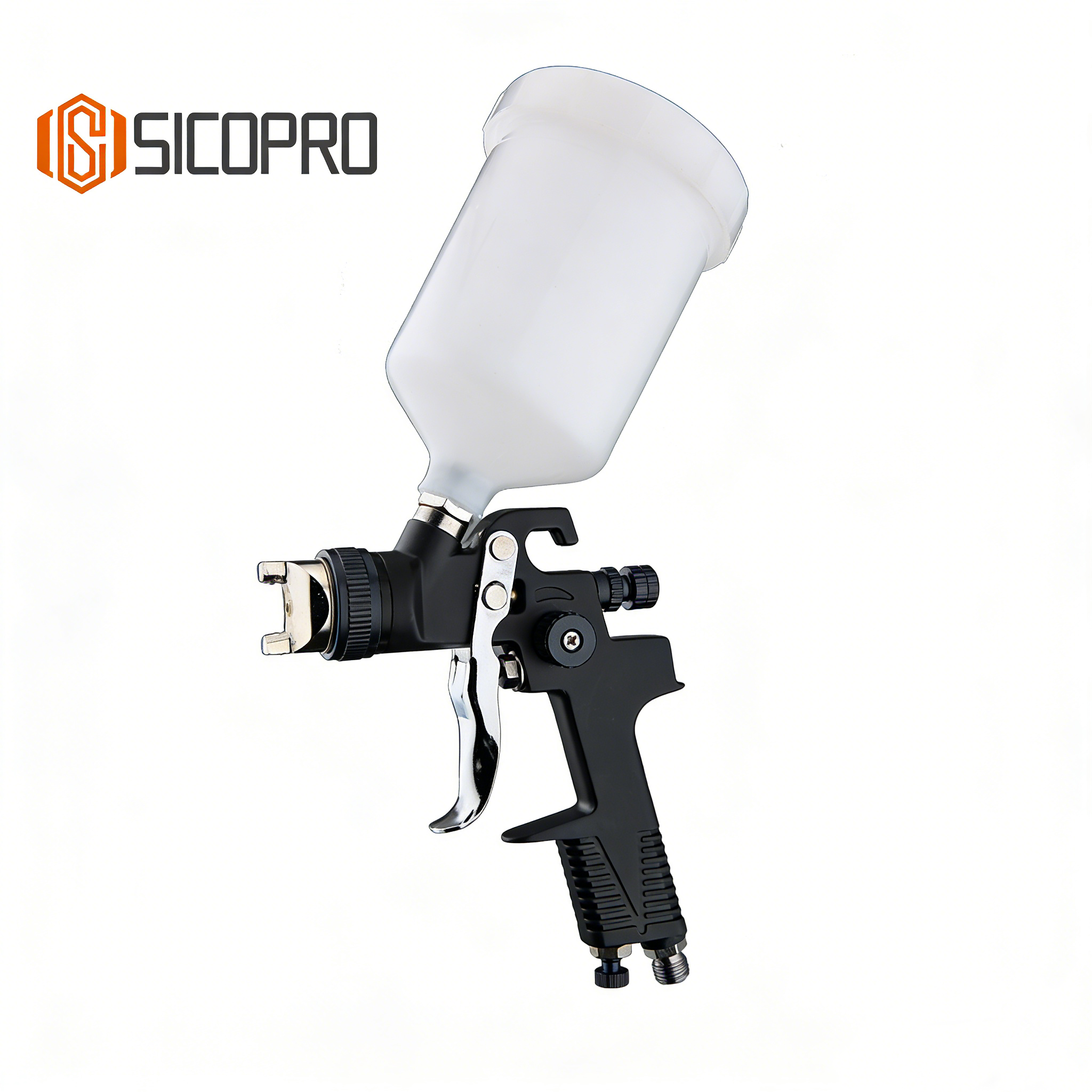 SICOPRO H-970P LVLP Gravity Feed Spray Gun – Precision Refinishing Tool
