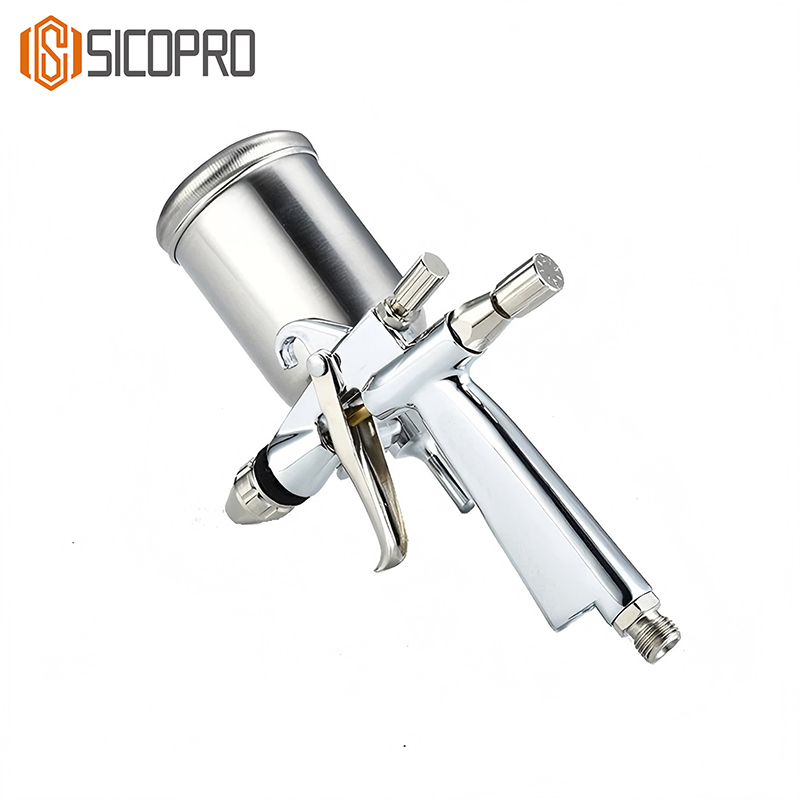 CPH-50B LVLP Spray Gun with 400ml Gravity Cup for Automotive & Craft Use