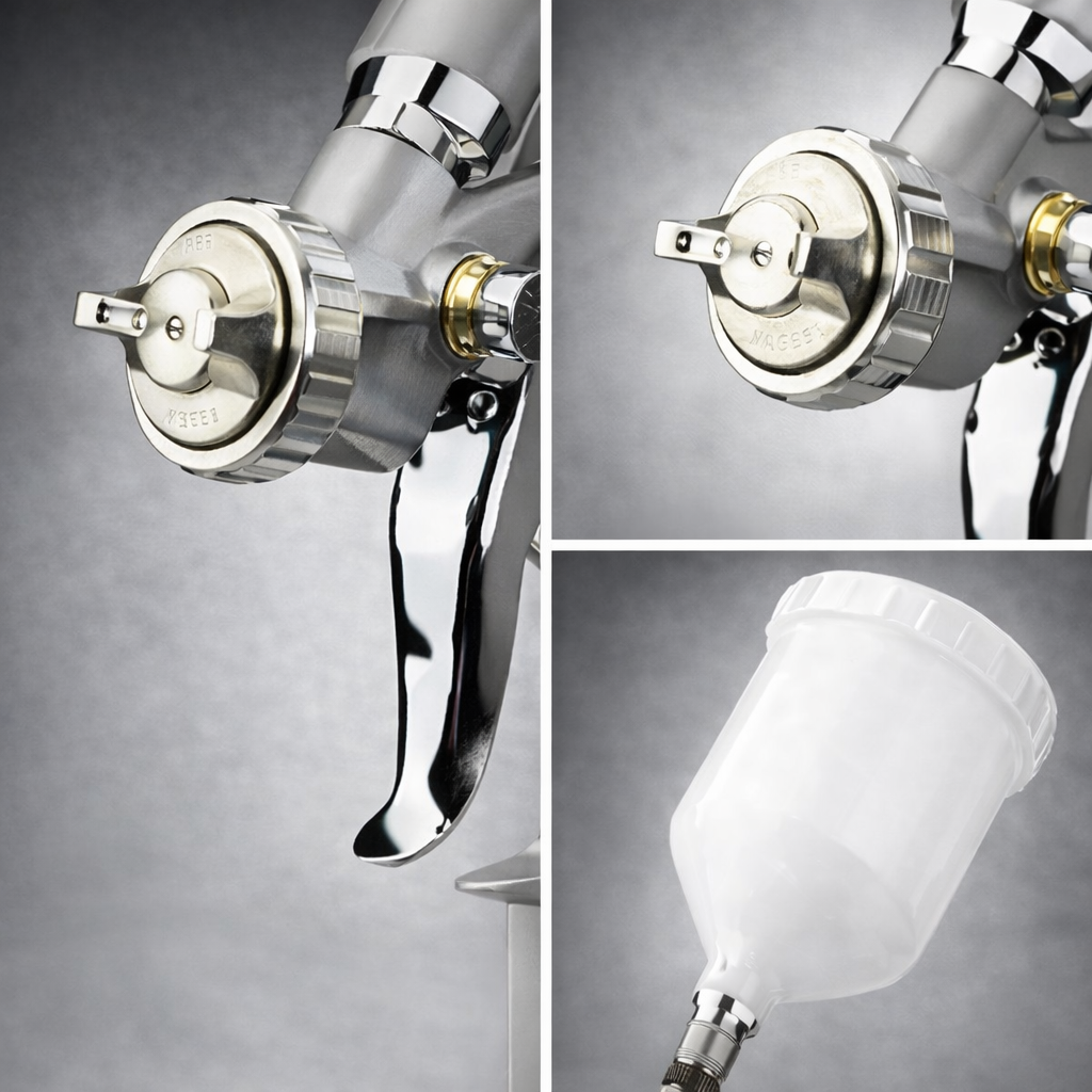 LVLP Industrial Refinishing Spray Gun High Efficiency Paint Sprayer