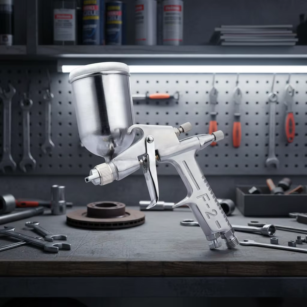 Professional Automotive Gravity Feed Spray Gun – Fine Atomization Paint Sprayer
