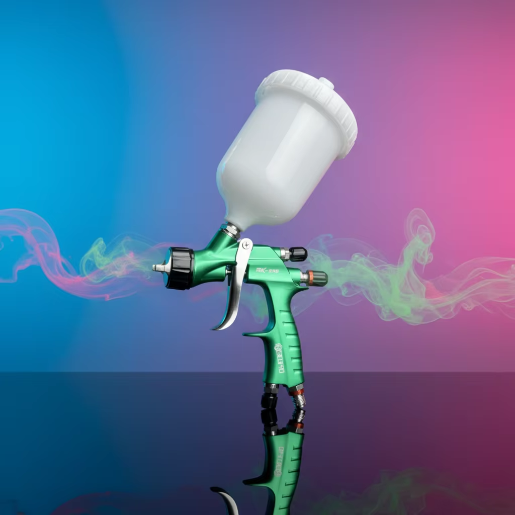 SK-300 Teflon Refinished Painting LVLP Spray Gun
