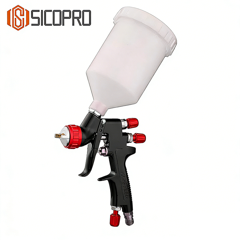 High Efficiency LVLP Gravity Feed Spray Gun | Professional Automotive Painting Tool