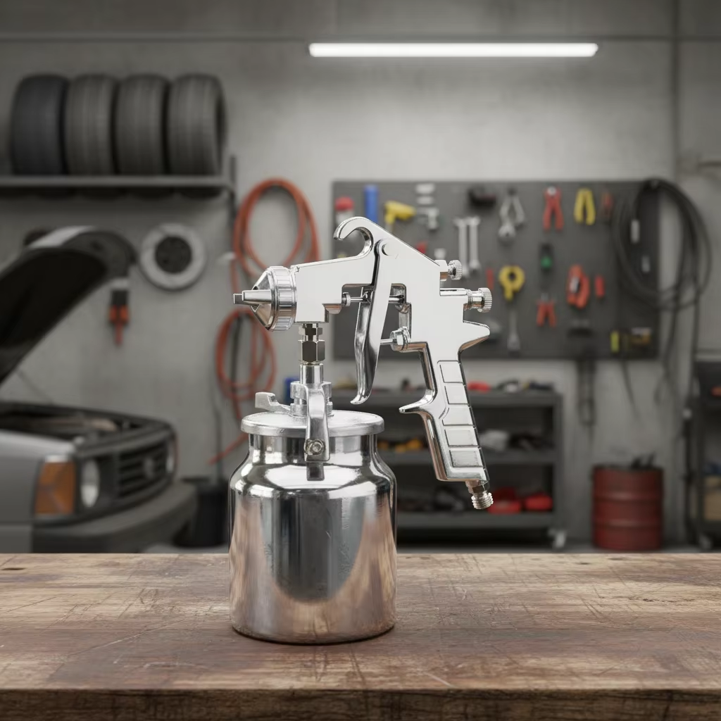 LVLP Professional Paint Spray Gun 1L Aluminum Cup – Precision Automotive Refinishing Tool