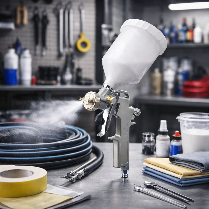 Professional LVLP Spray Gun for Automotive & Furniture Refinishing