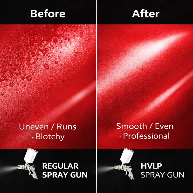 LVLP Auto Paint Spray Gun – Smooth Coating Finish for Refinish Work