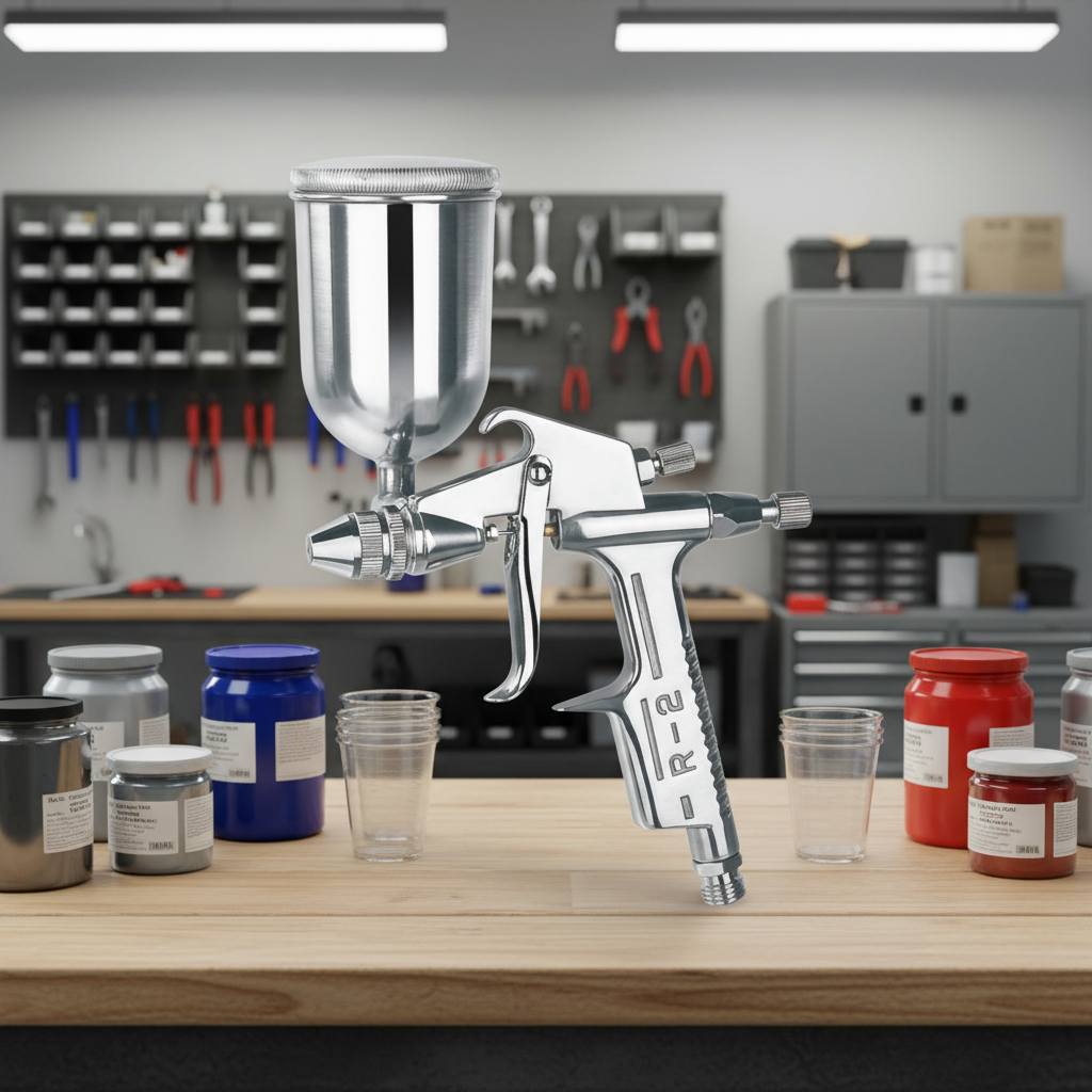 Premium LVLP 1000ml Paint Spray Gun – Automotive Refinish & Industrial Coating