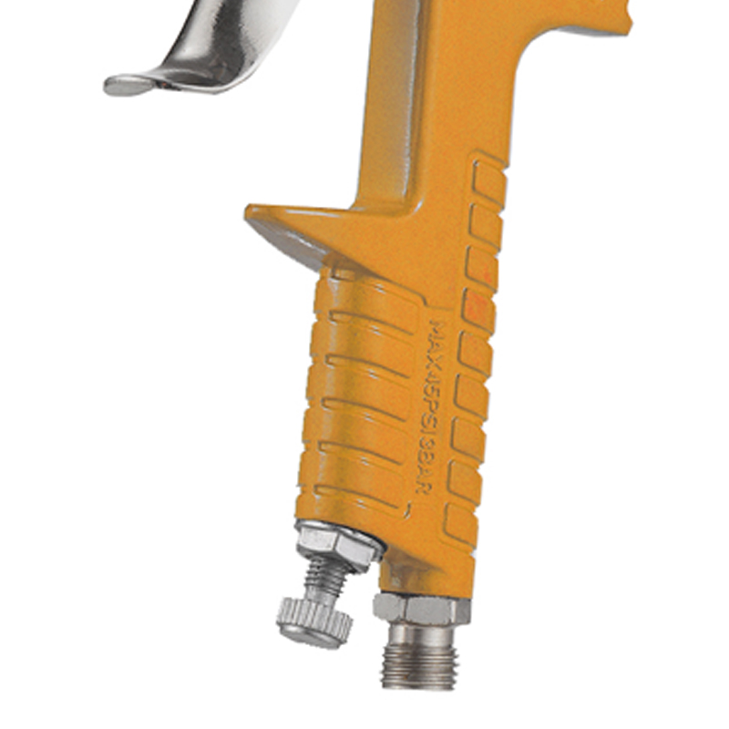 SICOPRO H-827P LVLP Spray Gun – Golden Body, Single Nozzle
