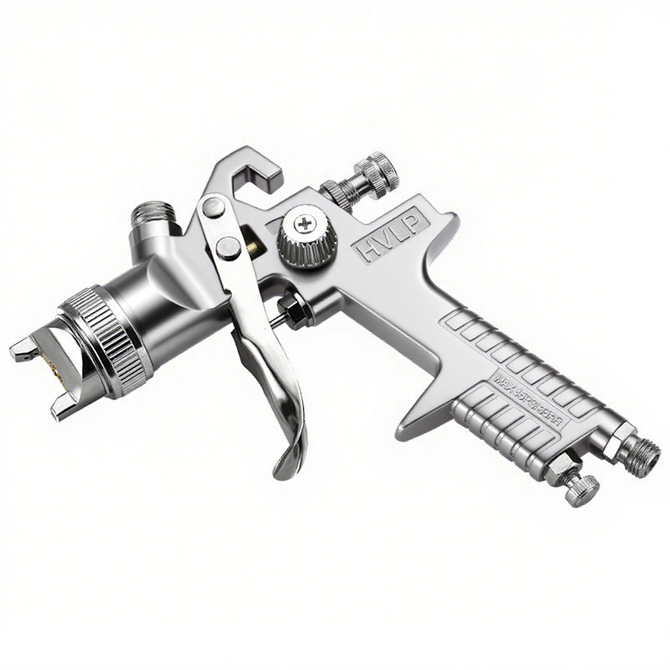 H-827P LVLP Chrome Spray Gun with Plastic Cup