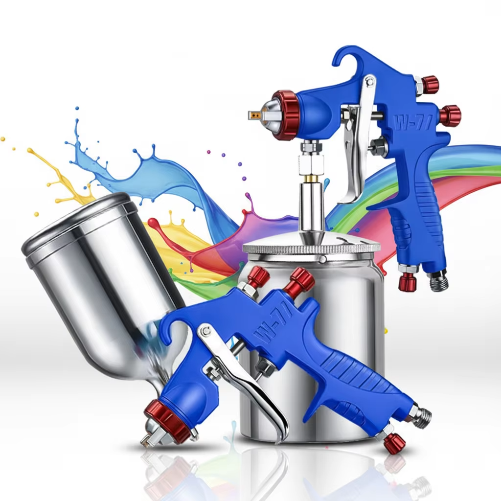 W-71 LVLP Spray Gun Gravity Feed Paint Equipment (Unit 6)