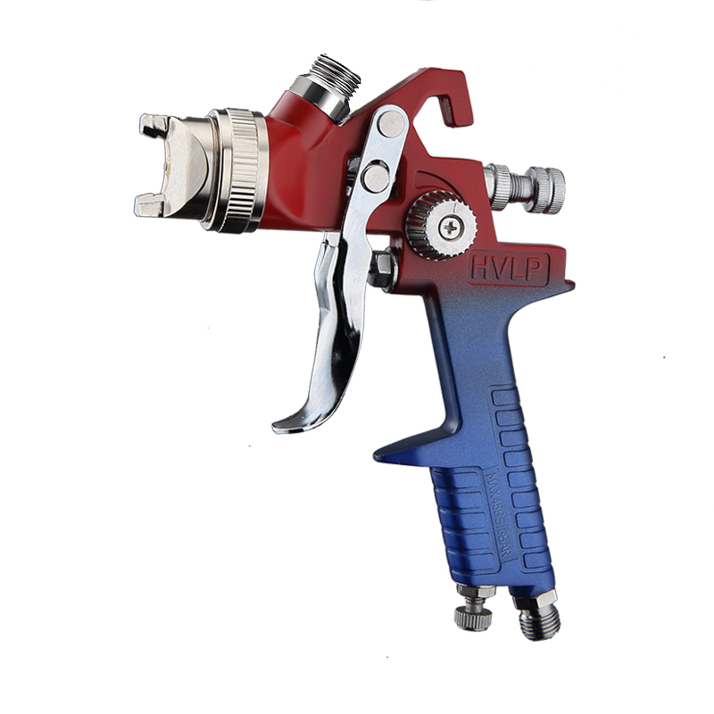 H-827A Dual Color LVLP Spray Gun with Plastic Cup