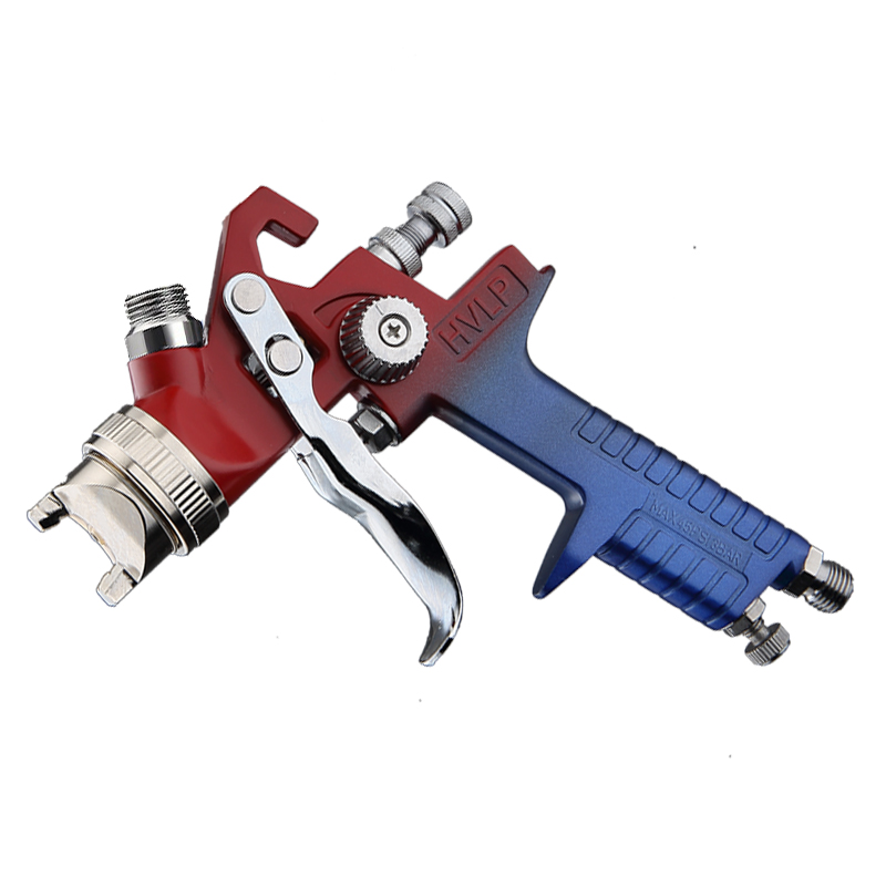 H-827A Dual Color LVLP Spray Gun with Plastic Cup