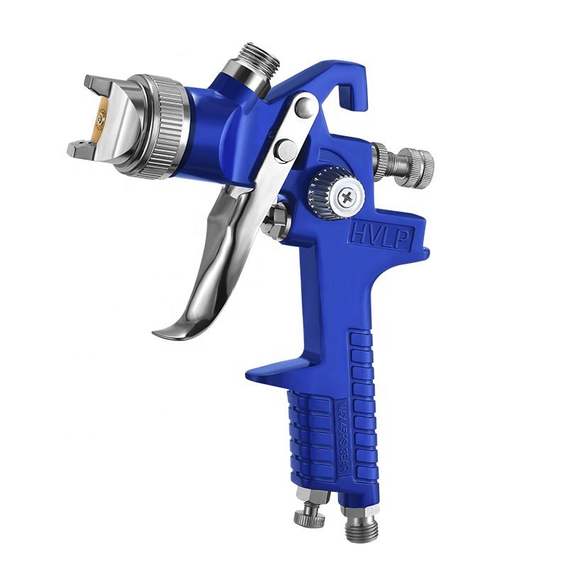 Sicopro H-827P LVLP Spray Gun Kit – 1.3/1.5/1.7mm Nozzles with Aluminum Cups for Auto & Furniture Painting