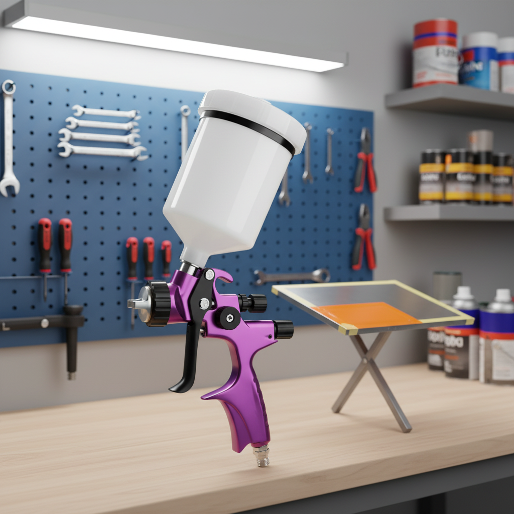 S-50 Gravity Feed LVLP Automotive Paint Spray Gun