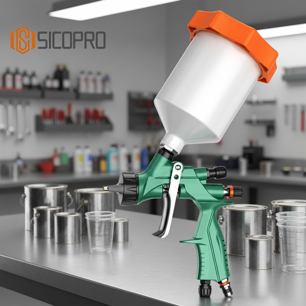 SK-200 LVLP Paint Spray Gun – Professional Coating Application