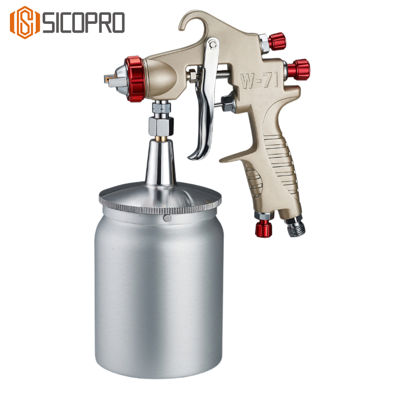 W-71 LVLP Spray Gun with Bottom Feed Cup – Precision Refinish Tool