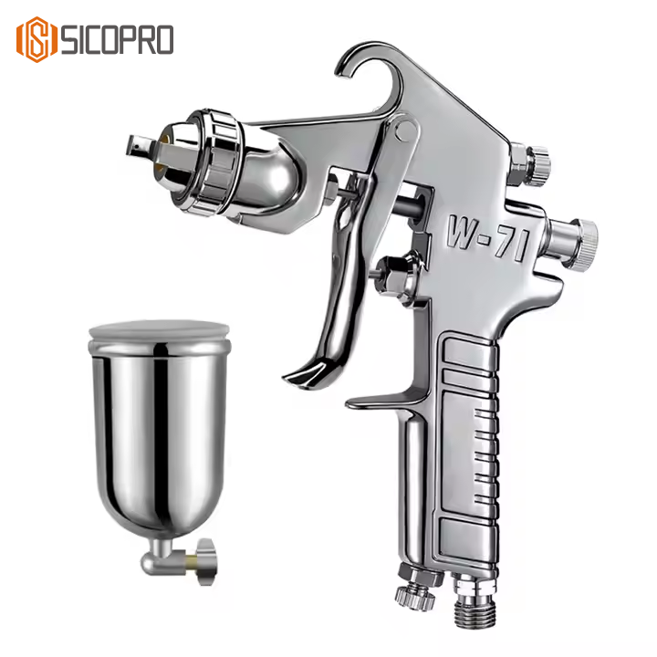 W-71 LVLP Spray Gun – High Transfer Efficiency Professional Air Paint Gun