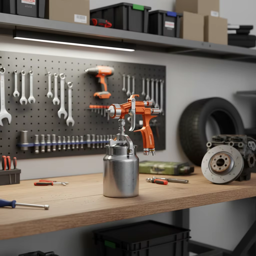 SK-UVU LVLP Spray Gun – Industrial Fine Finish Coating Tool