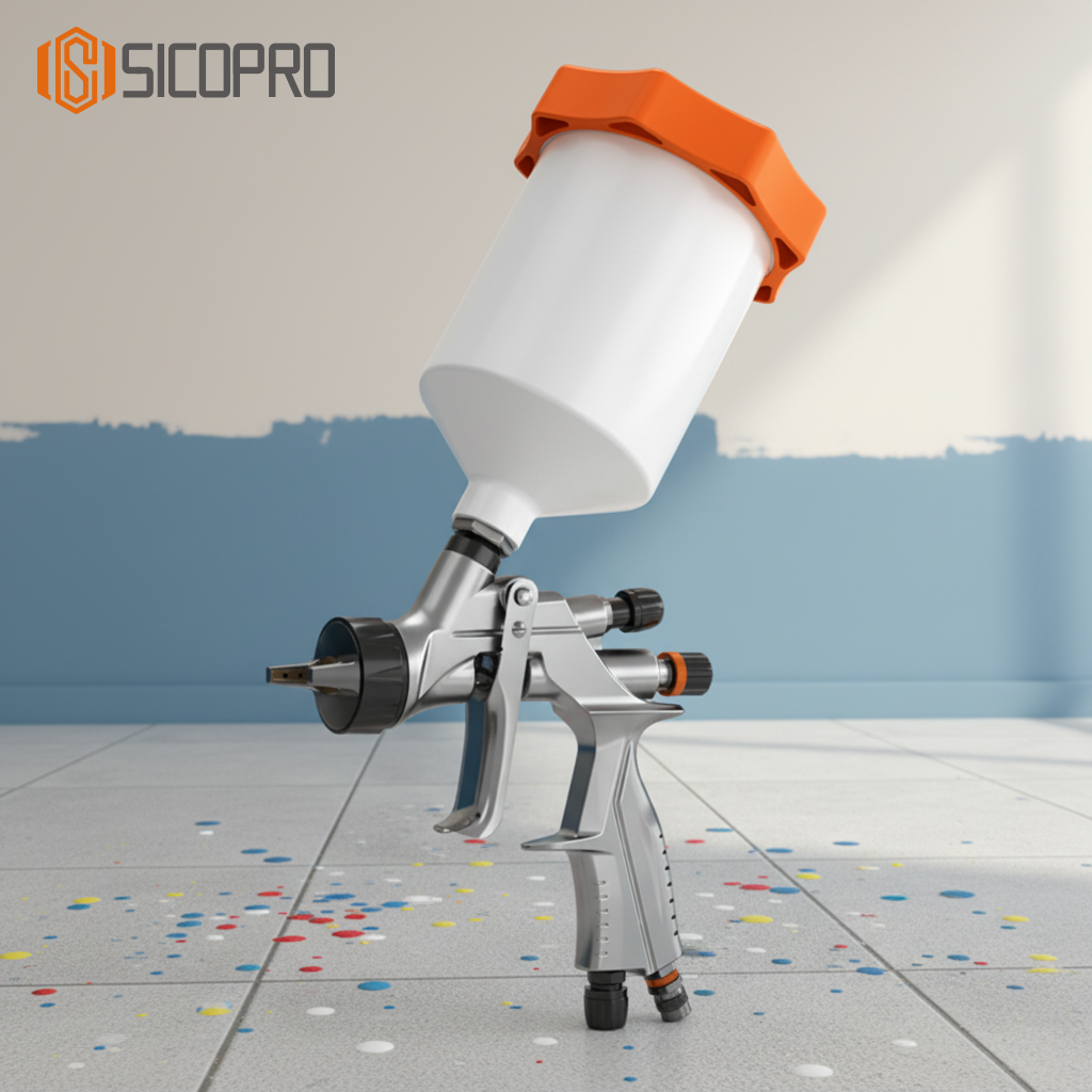SK-200 LVLP Spray Gun for Automotive Base Coat