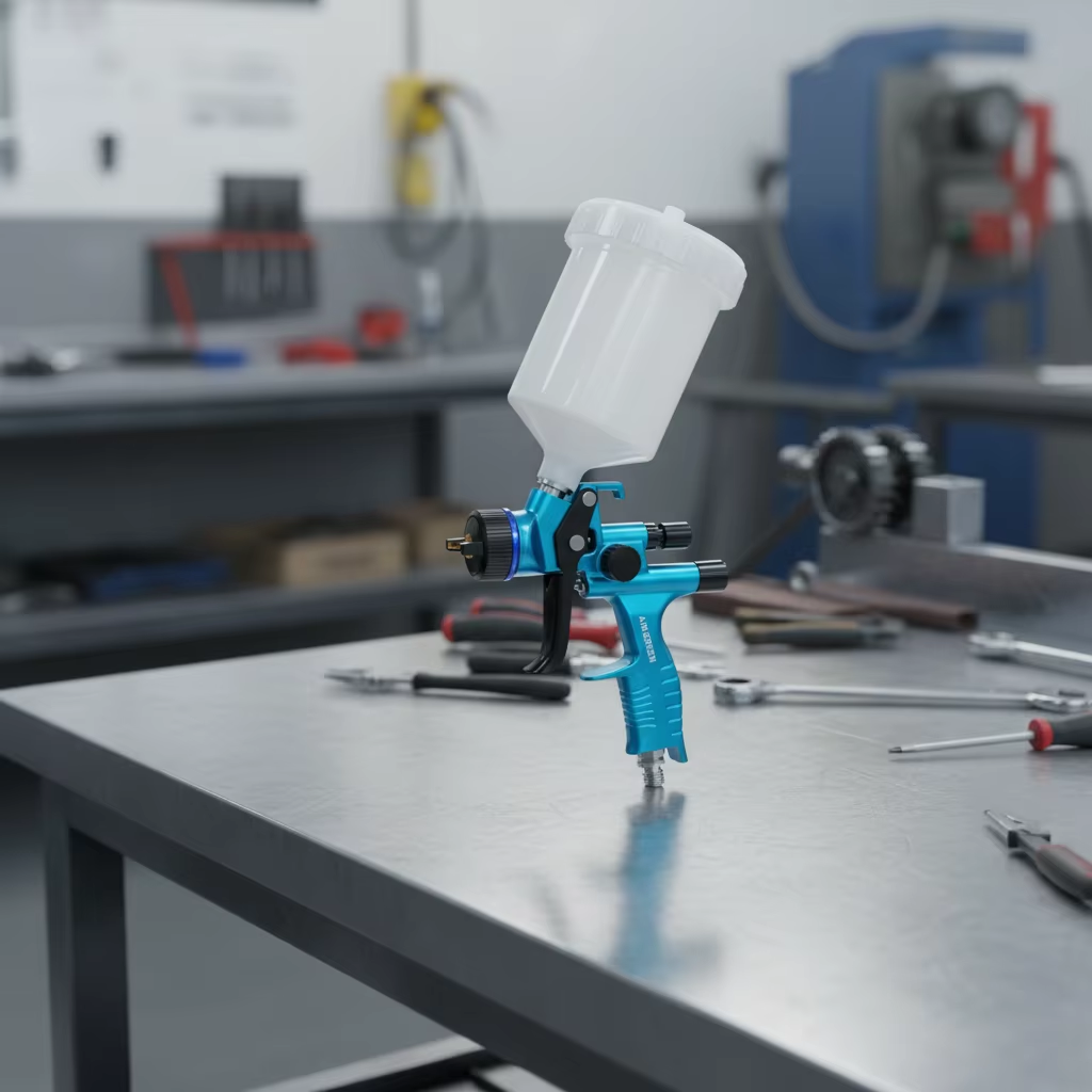 Professional SK-2021 Blue Automotive LVLP Spray Gun