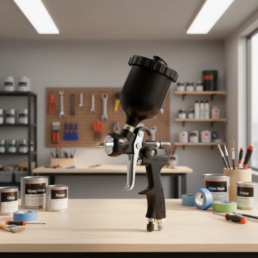 SK-100 High Efficiency LVLP Spray Gun for Car Refinish Painting