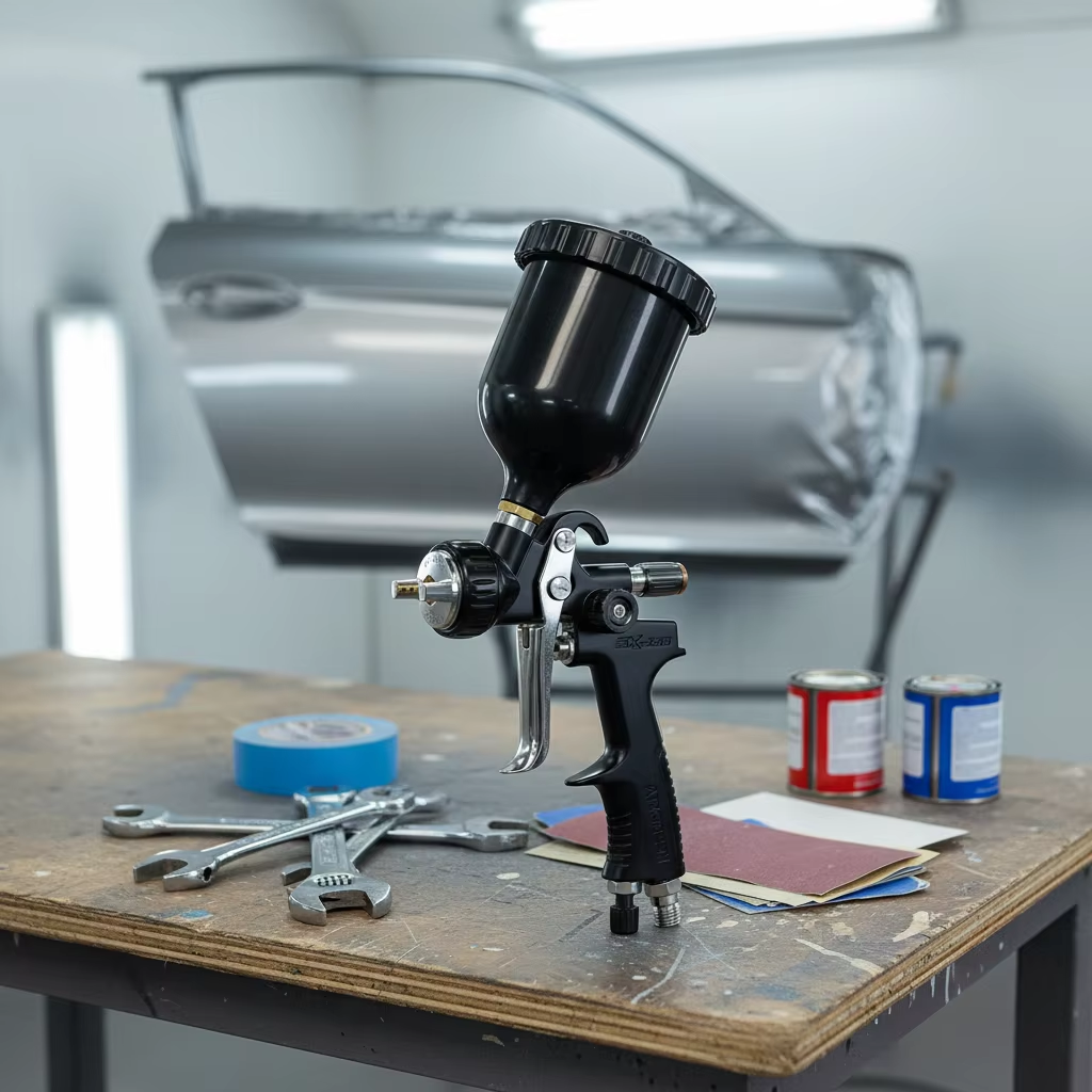 SK-100 Industrial Grade LVLP Spray Gun for Professional Coating