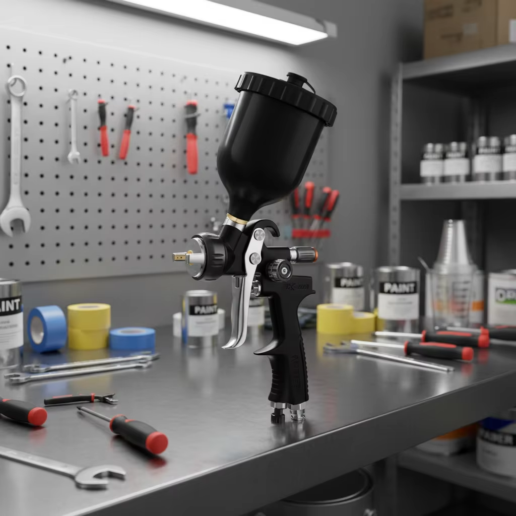 SK-100 Professional Automotive Paint LVLP Spray Gun