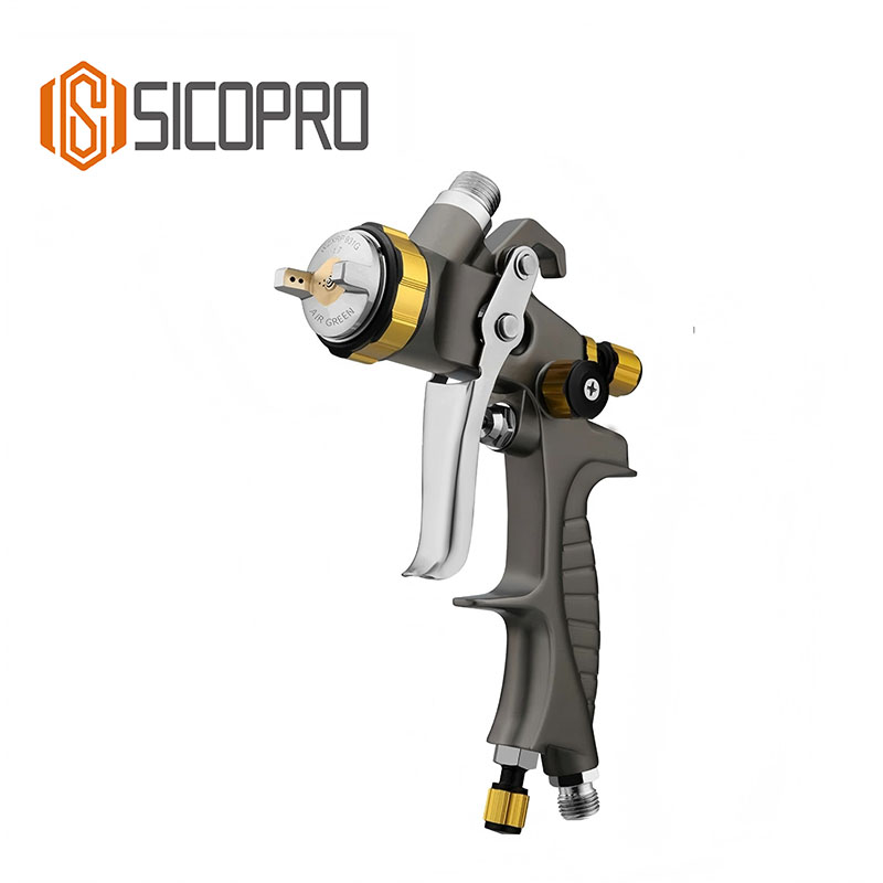SICOPRO SK‑731G LVLP Gravity Feed Spray Gun – Deluxe Low‑Pressure Finishing Tool