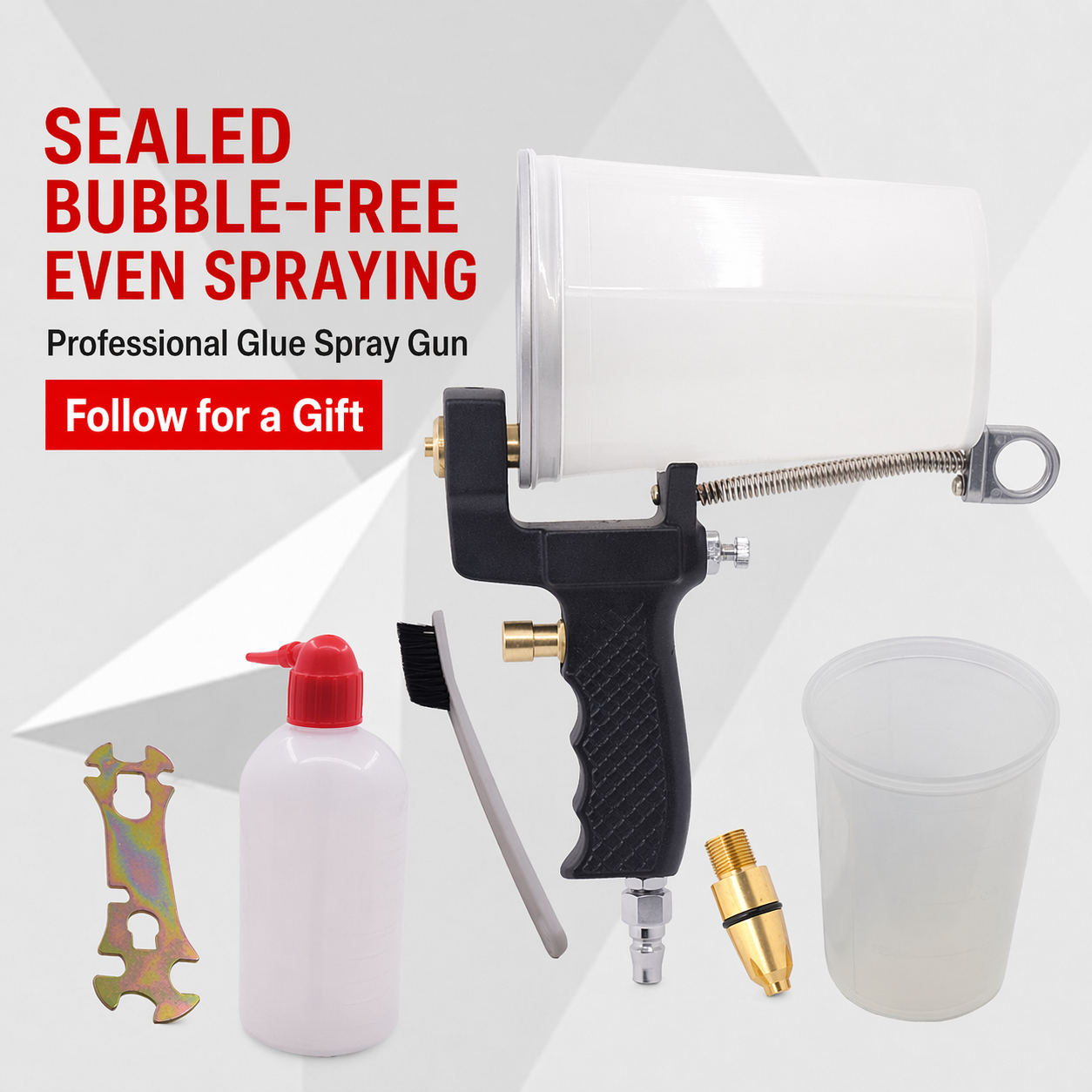 Multi-Purpose Pneumatic Glue Resin Paint Spray Gun