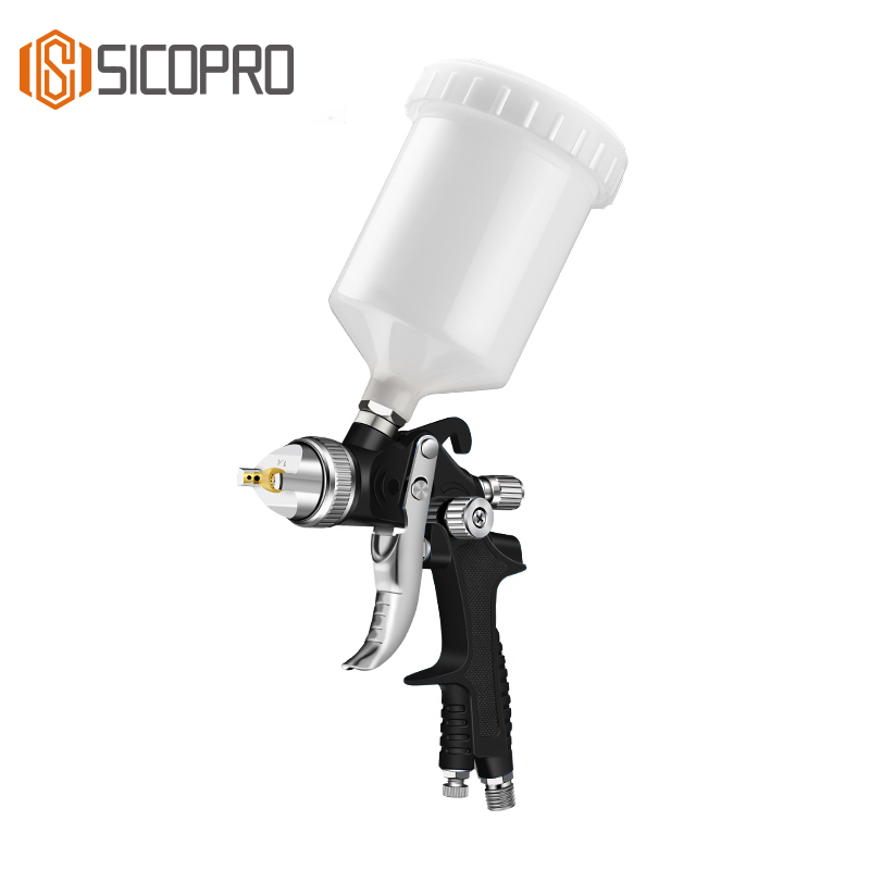 SK-897 LVLP Gravity Feed Spray Gun – Professional Automotive & Furniture Refinishing Paint Gun