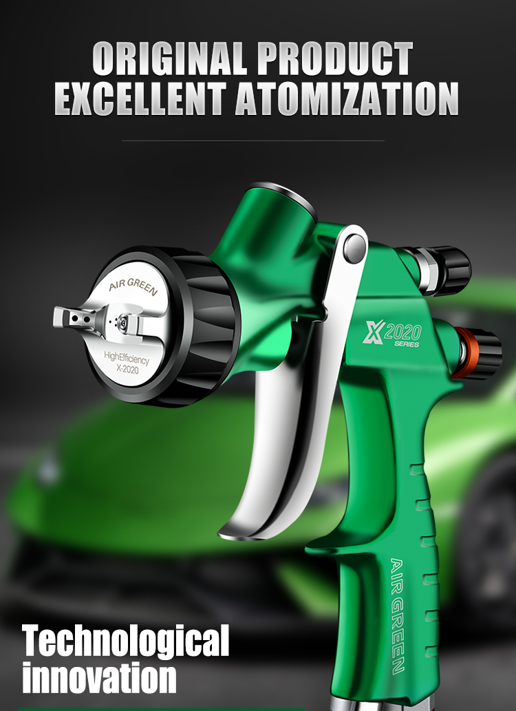 SK-2020 HVLP Spray Gun with 600ml Cup – High Transfer Efficiency