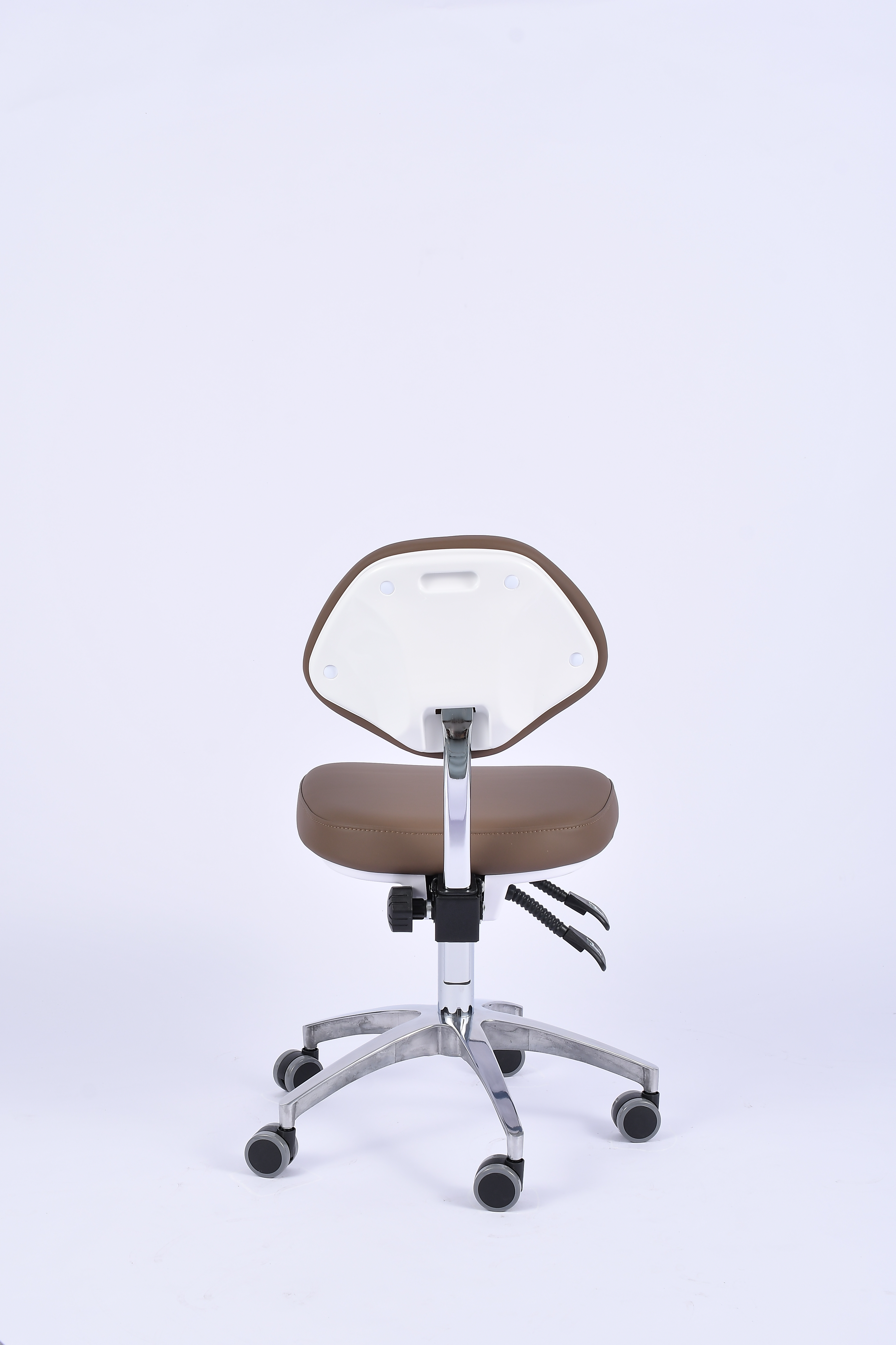 Industrial Polyurethane Casters Height Adjustable Laboratory Seating
