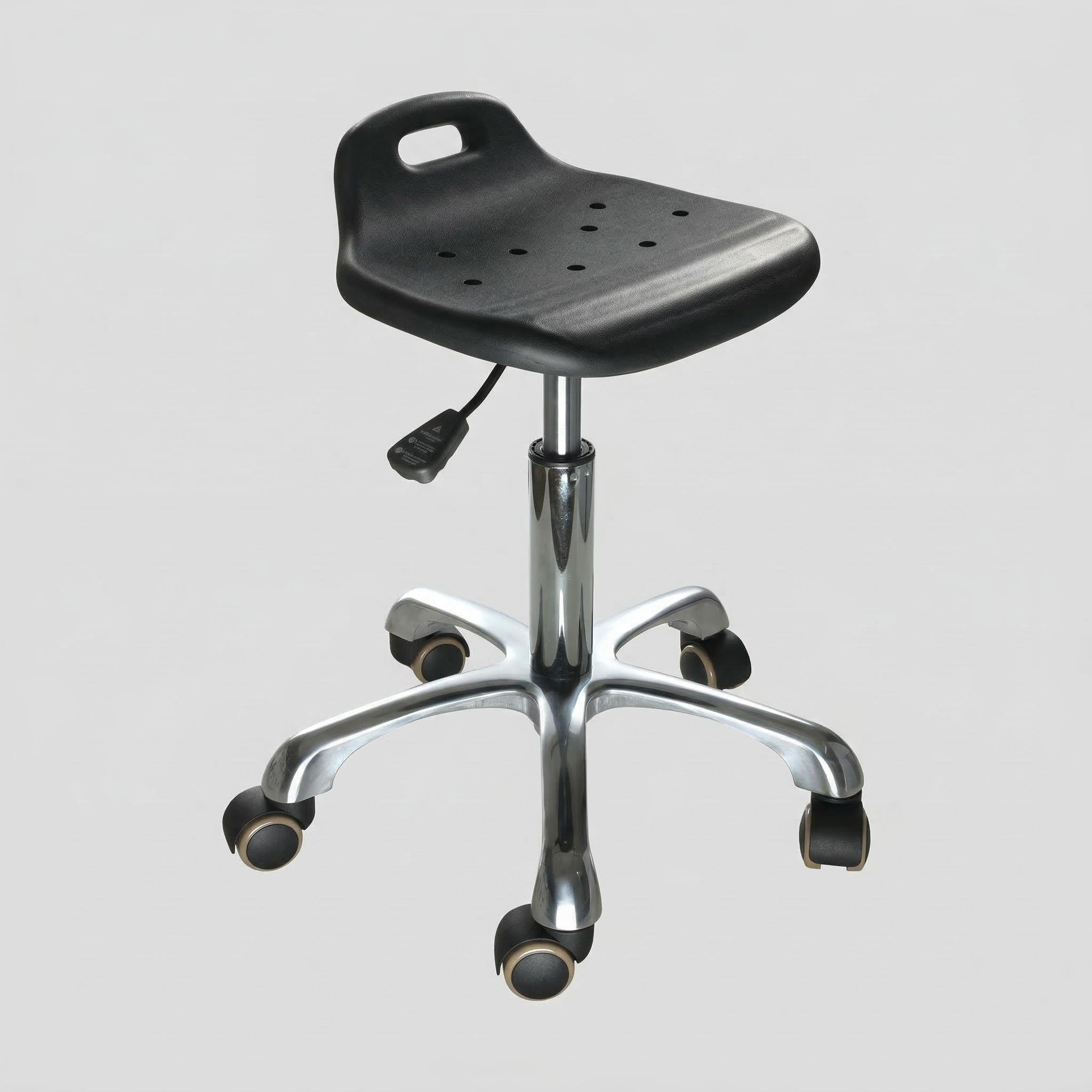 Industrial Polyurethane Adjustable Laboratory Chair for Professional Use