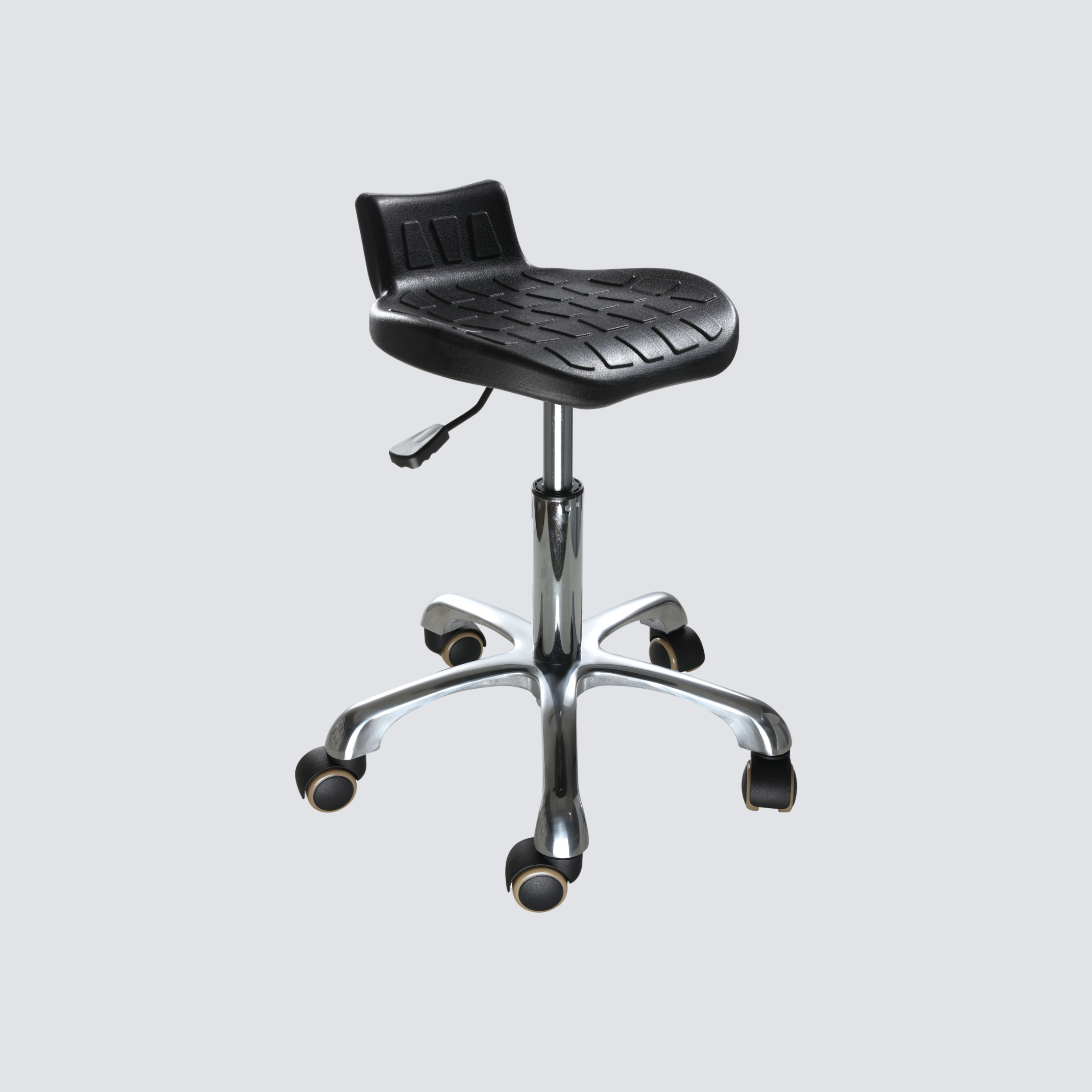 Industrial Polyurethane Smooth Rolling Adjustable Lab Seating