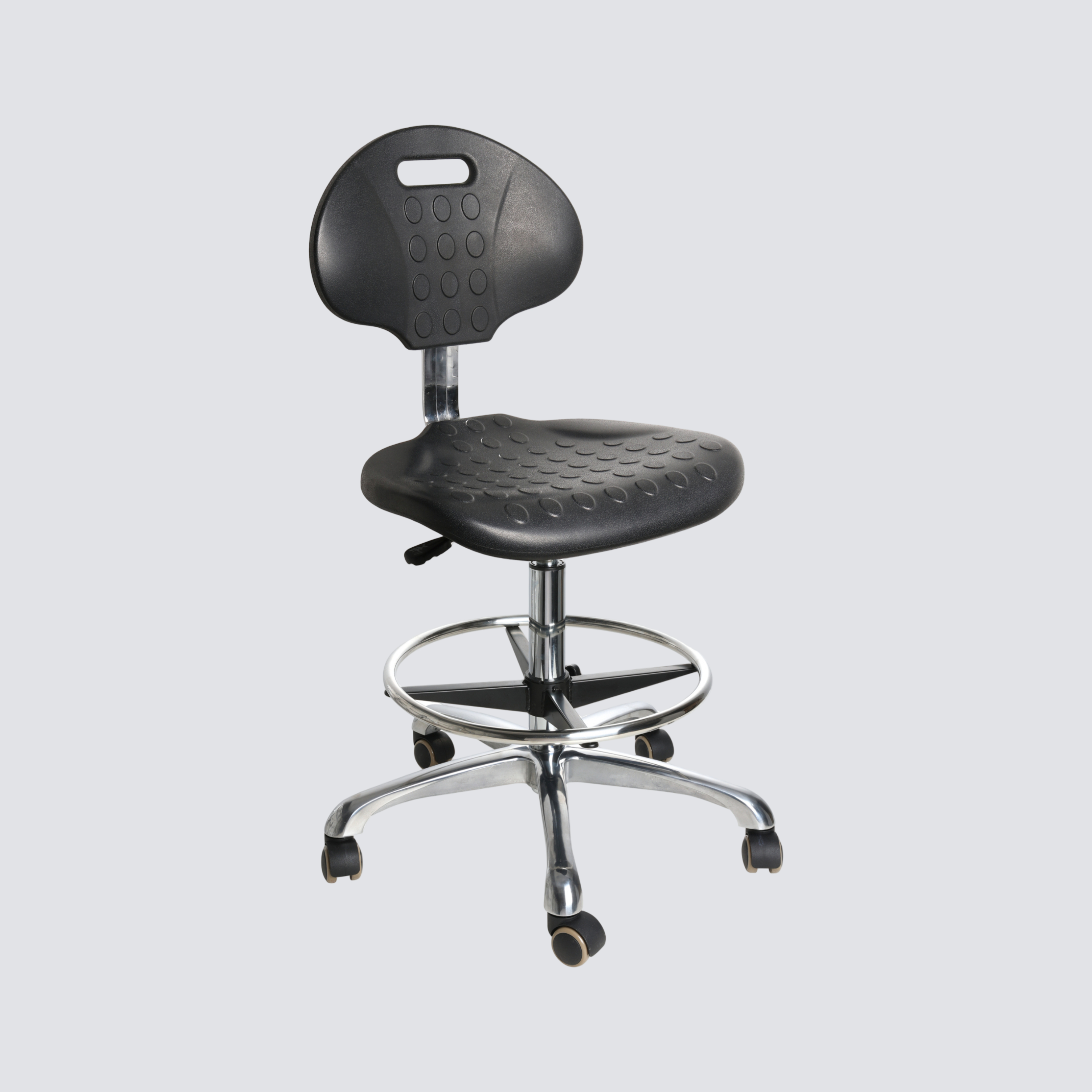 Rolling Industrial Polyurethane Laboratory Chair
