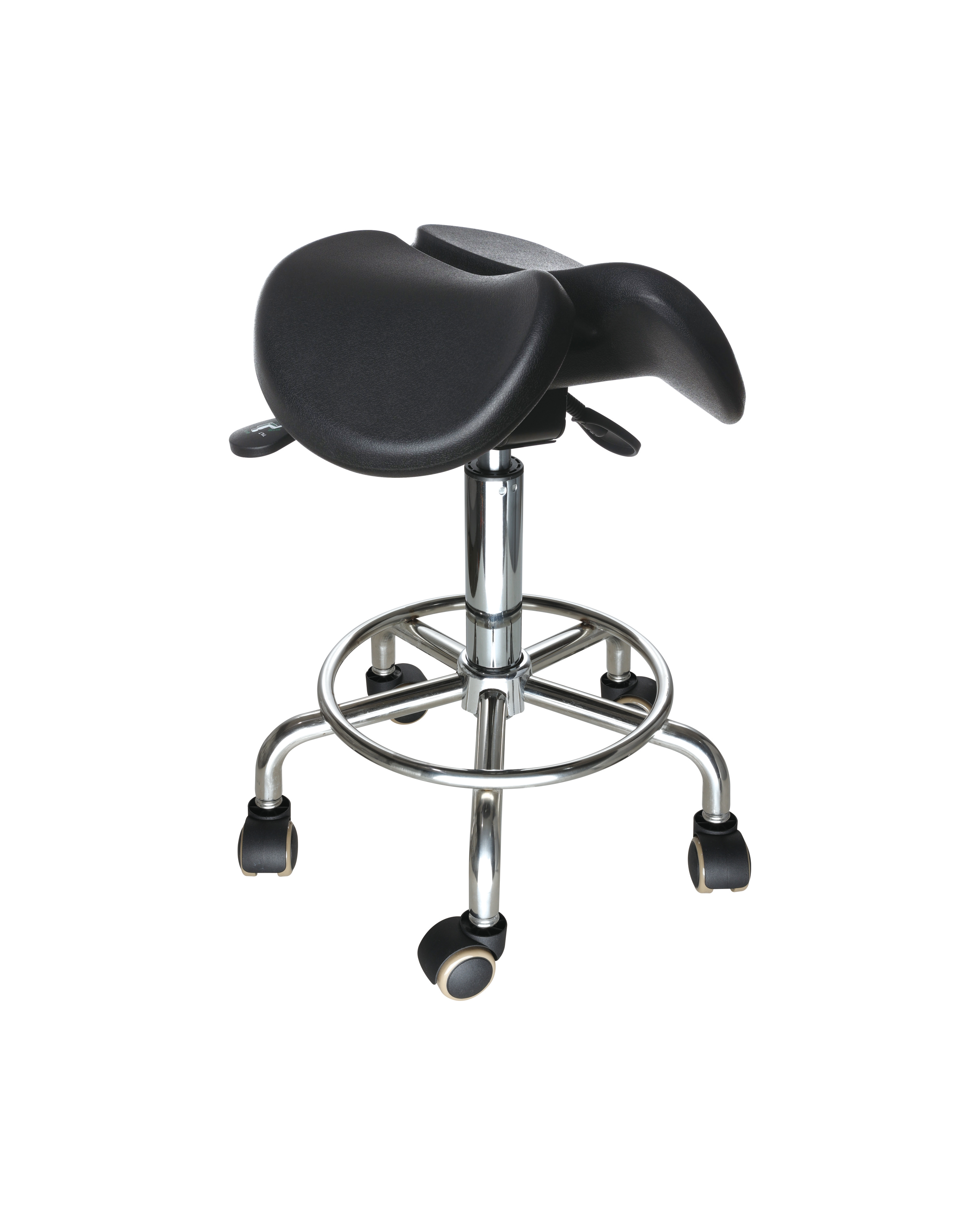 Industrial Polyurethane Adjustable Task Seating with Foot Ring Laboratory Chair