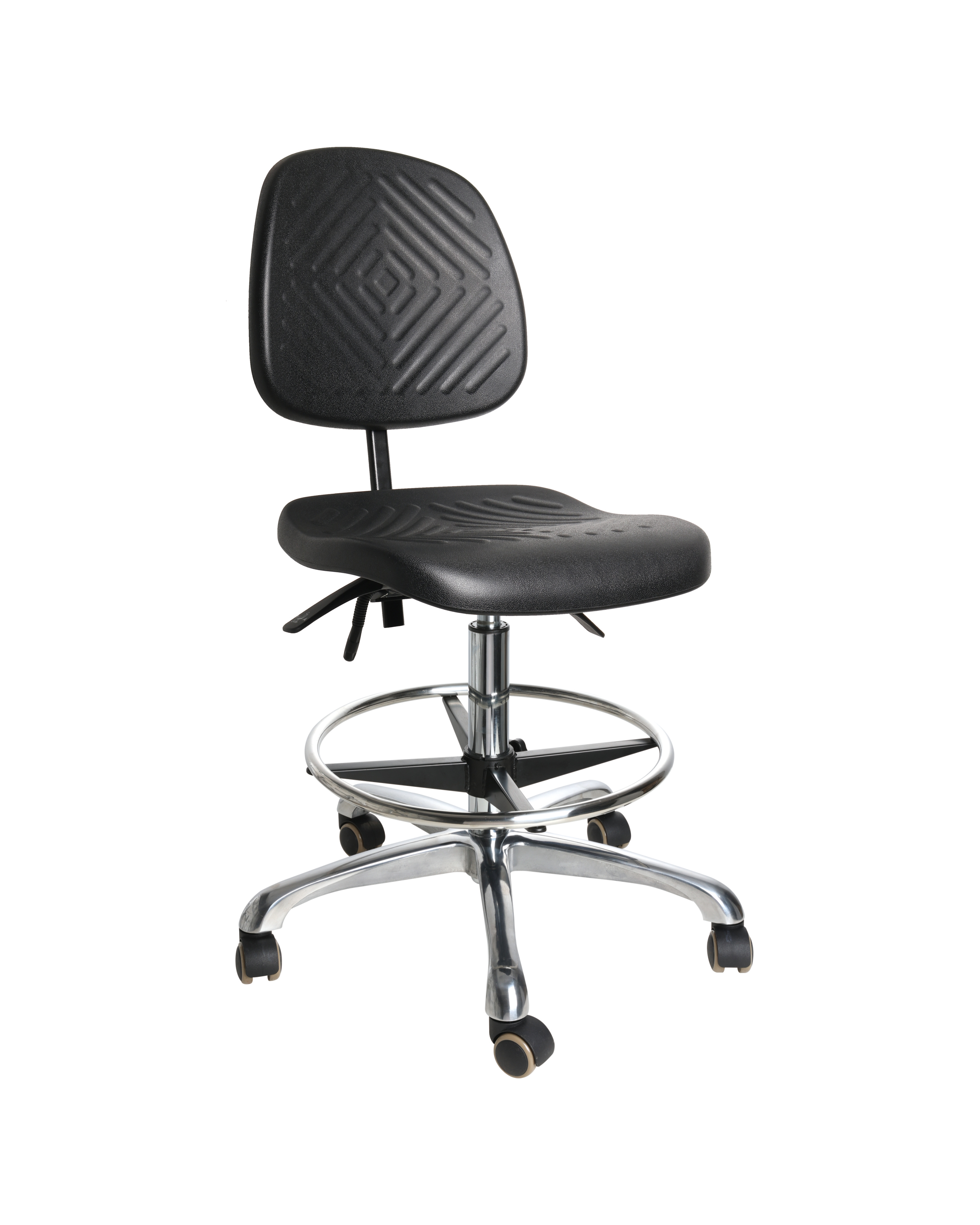 Industrial Polyurethane Adjustable Chair for Chemical Laboratory Use Lab Chair